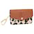 Louis Vuitton LV Key pouch Wild at heart Brown Leather  ref.364006