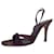LK Bennett purple Farica high heeled sandal Leather Satin  ref.364072