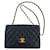 Timeless Chanel Überschlagtasche aus Lammleder 9 , Gebraucht in gutem Zustand. Es ist ein wirklich klassisches und zeitloses Design. Schwarz Lammfell  ref.364122