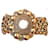 Pulsera Chanel vintage Dorado Acero Chapado en oro  ref.364136