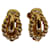 Dior Earrings Golden Metal  ref.364256