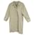 raincoat woman Burberry vintage size 36/38 Beige Cotton Polyester  ref.364329