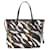 Louis Vuitton Camo Stripe LVxLOL Monogram Neverfull MM Tote Bag with Pouch Leather  ref.364370