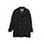 [Occasion] GIVENCHY Manteau Taille 48 XL Coton Noir  ref.364432
