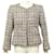 GIACCA CHANEL P20665 M 38 GIACCA IN COTONE TWEED MARRONE  ref.365243