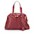 Yves Saint Laurent Leather Muse Bag en rojo | piel de becerro granate Castaño Roja Cuero  ref.365285