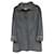 vintage Burberry coat type loden size 42 Grey Wool  ref.365332