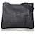Fendi Black Zucca Coated CanvasCrossbody Bag Grey Dark grey Cloth Cloth  ref.365381