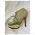 Acne Studios ACE stivaletti stringati color block Beige Taupe Verde chiaro Blu chiaro - vista 5