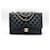 Classique Chanel Sacs à main Cuir Noir  ref.365896