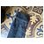 Giacca di jeans Dolce & Gabbana in cotone nero rosso blu navy azzurro Blu chiaro - vista 3