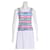 Chanel Kreuzfahrtkollektion Top, Sammlerstück Pink Weiß Blau Grün Baumwolle Viskose Nylon  ref.366459