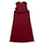 Fendissime Kleider Bordeaux Polyester  ref.366653