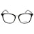 Saint Laurent Square Acetate Optical Glasses Brown  ref.366689