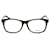Saint Laurent Square Acetate Optical Glasses Brown  ref.366701
