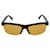 Stella Mc Cartney Acetat-Sonnenbrille mit eckigem Rahmen Braun  ref.366711