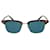 Gucci Sonnenbrille aus Metall mit quadratischem Rahmen Braun  ref.366713