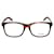 Saint Laurent Square Acetate Optical Glasses Brown  ref.366714