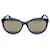Dior Occhiali da sole rotondi in acetato Blu  ref.366722
