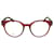 Dior Marcos ópticos redondos de acetato Roja  ref.366732