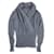 [Used] ALEXANDER MCQUEEN Cache-Coeur Design Mohair Sweater Knit Wrap Cardigan Grey Nylon  ref.366775