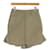 [Used] ALEXANDER MCQUEEN Alexander McQueen Mini Skirt Ladies Khaki Cotton  ref.366780