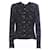 Chanel Jaqueta de tweed Lesage com botões pérola Azul marinho  ref.367061