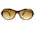Autre Marque Cutler & Gross de Londres 0722 Gafas de sol hechas a mano en marrón tortuga con estuche Raro Castaño Plástico  ref.367071