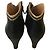 Petite Mendigote Black and gold boots Golden - view 4