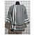 Blusa de algodón Cecilie Copenhagen Blanco Gris - vista 3