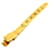 [Usado] Chanel CHANEL Vintage Logo Pinza para el cabello Accesorio para el cabello Pinza para el cabello Oro Dorado Metal  ref.367123
