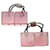 [Usado] LOUIS VUITTON Louis Vuitton cubo de cabelo rosa claro acessórios de cabelo elástico Plástico  ref.367156