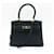 Minibolso coleccionista Hermès Kelly vintage 20 cm Negro Satén Nubuck  ref.367414