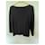 Autre Marque Strass Pullover schwarz Acryl  - Ansicht 4
