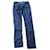 Marc by Marc Jacobs Jeans reta, Bruto, Tamanho dos EUA 30. Azul escuro Algodão  ref.367789