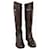 Kelly Hermès Jumping Riding Boots in Brown Leather  ref.367801