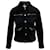 Zadig & Voltaire Kioko Cat Jacket em Black Denim Preto John  ref.367827