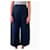 Kenzo Pantalone ampio cropped a culotte Blu Cotone  ref.367864