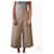 Kenzo Culotte wide cropped pant Beige Cotton  ref.367865