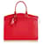 Louis Vuitton Red Epi Riviera Rot Leder  ref.367905