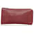 Gucci Red Guccissima Zip Pouch Leather Pony-style calfskin  ref.367906