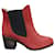 Ganni boots size 38 New condition Brown Deerskin  ref.367935