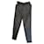 Georges Rech Pants, leggings Grey Leopard print Wool Acetate Acrylic  ref.368000