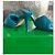 Sandali Lido Bottega Veneta gomma verde scuro - vista 5