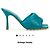 Sandali Lido Bottega Veneta gomma verde scuro - vista 8