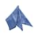 Hermès Sciarpa di seta stampata blu di Hermes Panno  ref.368606