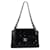 Pochette Chanel porté épaule Cuir vernis Noir  ref.369002