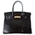Hermès HERMES BIRKIN BAG 30 crocodile Black Exotic leather  ref.369070