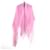 Hermès HERMES CARRE Pink Seide  ref.369596