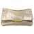 Miu Miu Brown Leather Clutch Bag Beige Pony-style calfskin  ref.369991